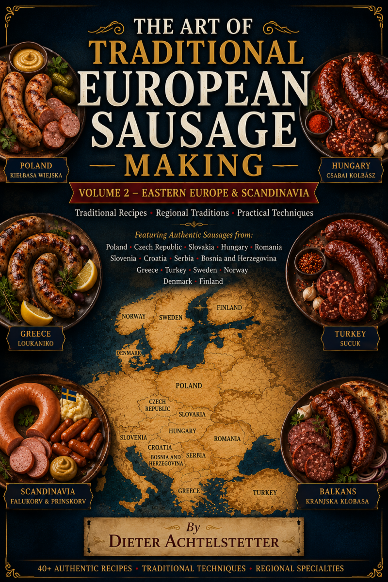 The Art of Traditional European Sausage Making – Volume 2: Eastern Europe & The Nordic Countries