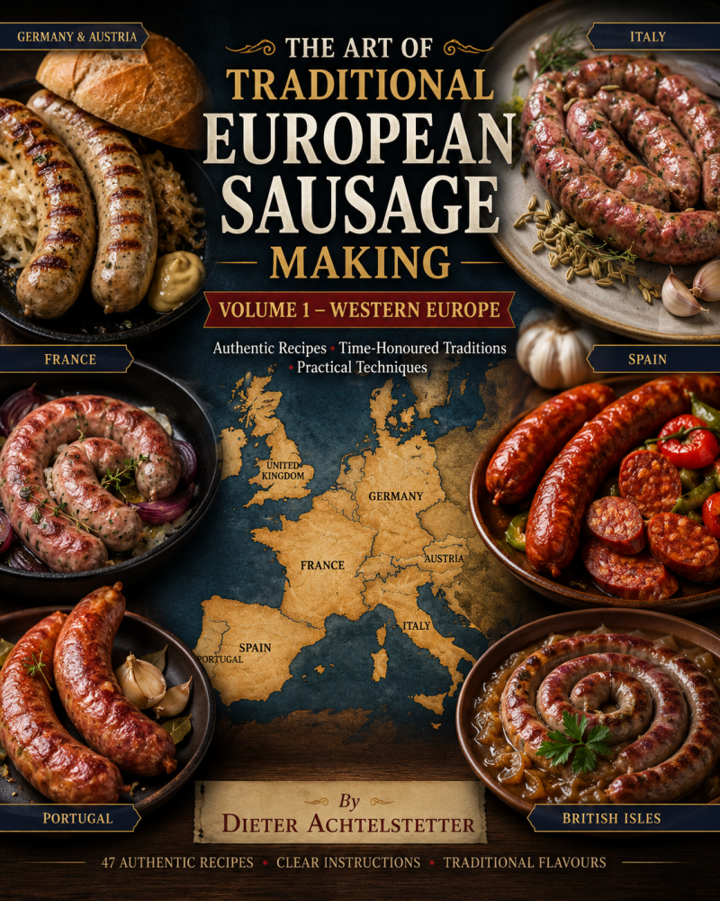 The Art of Traditional European Sausage Making – Volume 1: Western Europe