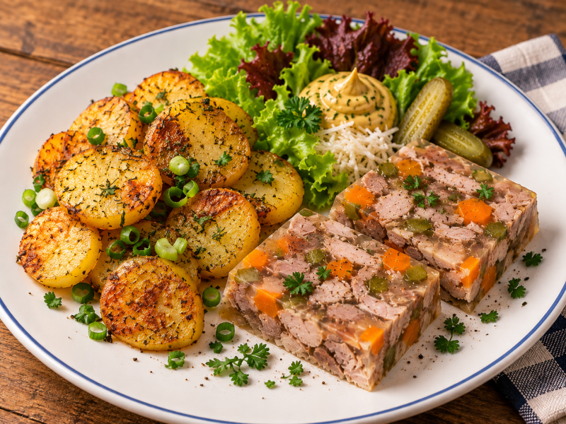 German Pork in Natural Aspic