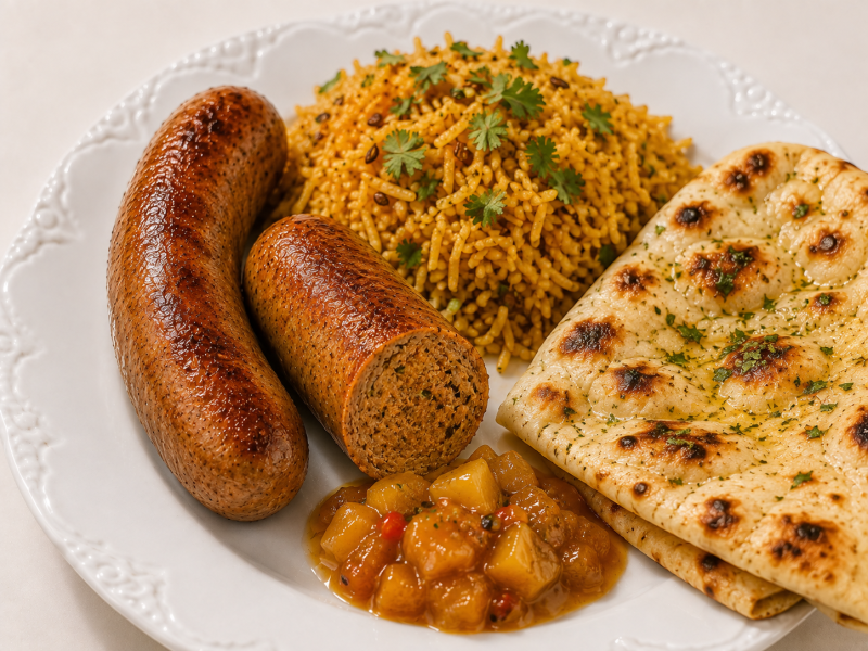 Indian Curry Sausage