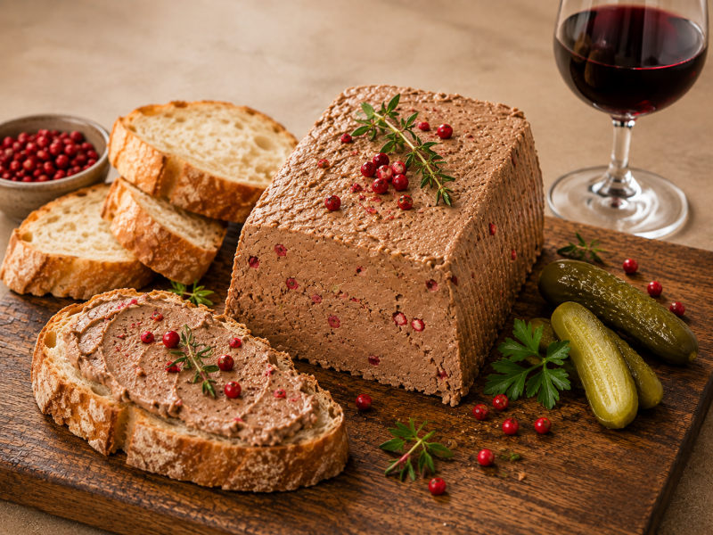 Pink Peppercorn Chicken Liver Pate