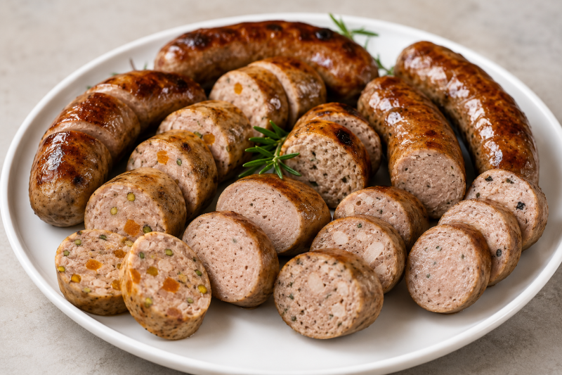 Sausage texture