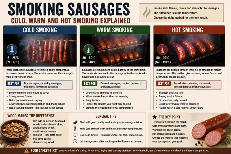 Smoking Sausages Explained