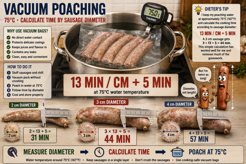 Vacuum poaching